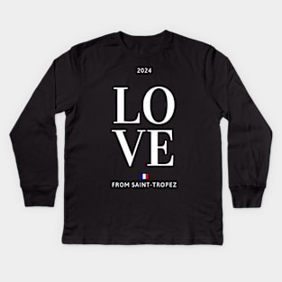 Love from Saint-Tropez Kids Long Sleeve T-Shirt